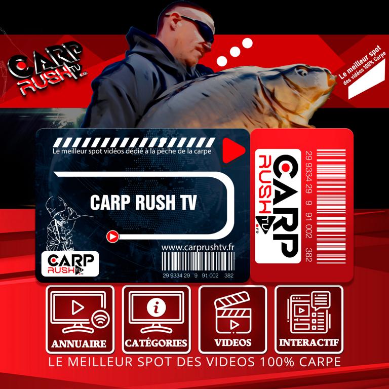 CARP RUSH TV www.carprushtv.fr | BE IMAGINATIF CRÉATION by Stéphane MOURIER